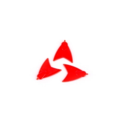 Skeater Bait Fins UV Red